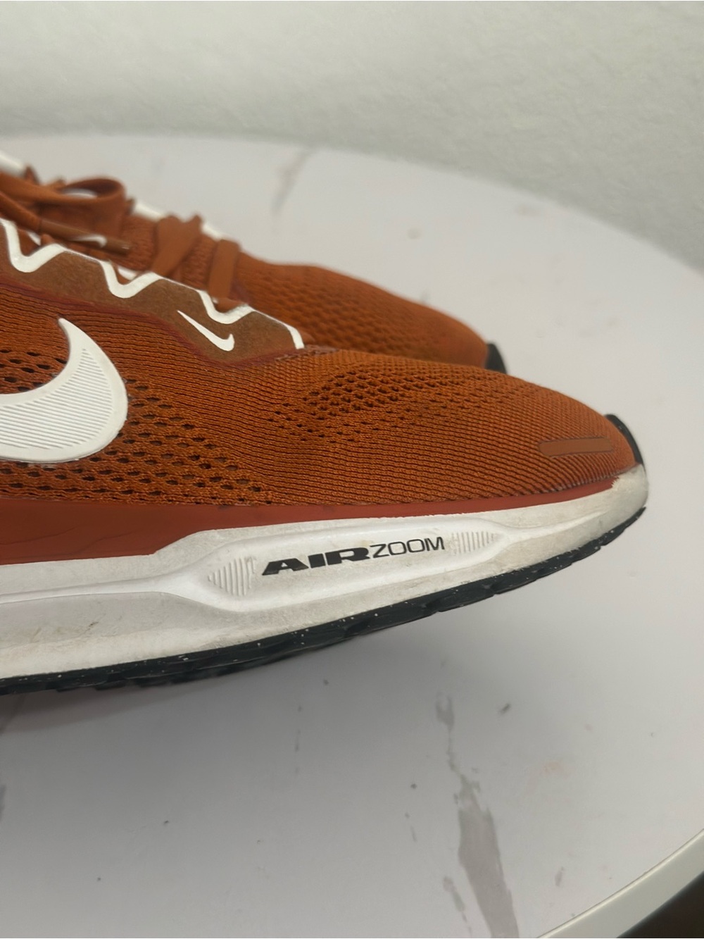 Nike Women’s Pegasus Running Shoes - Rust Orange/White - Picture 2 of 7